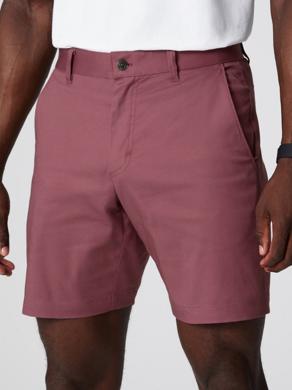 Fabletics The High Side Chino Short Moonlight Mauve 32"